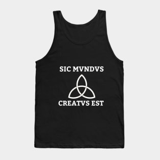 DARK NETFLIX QUOTE SIC MVNDVS Tank Top